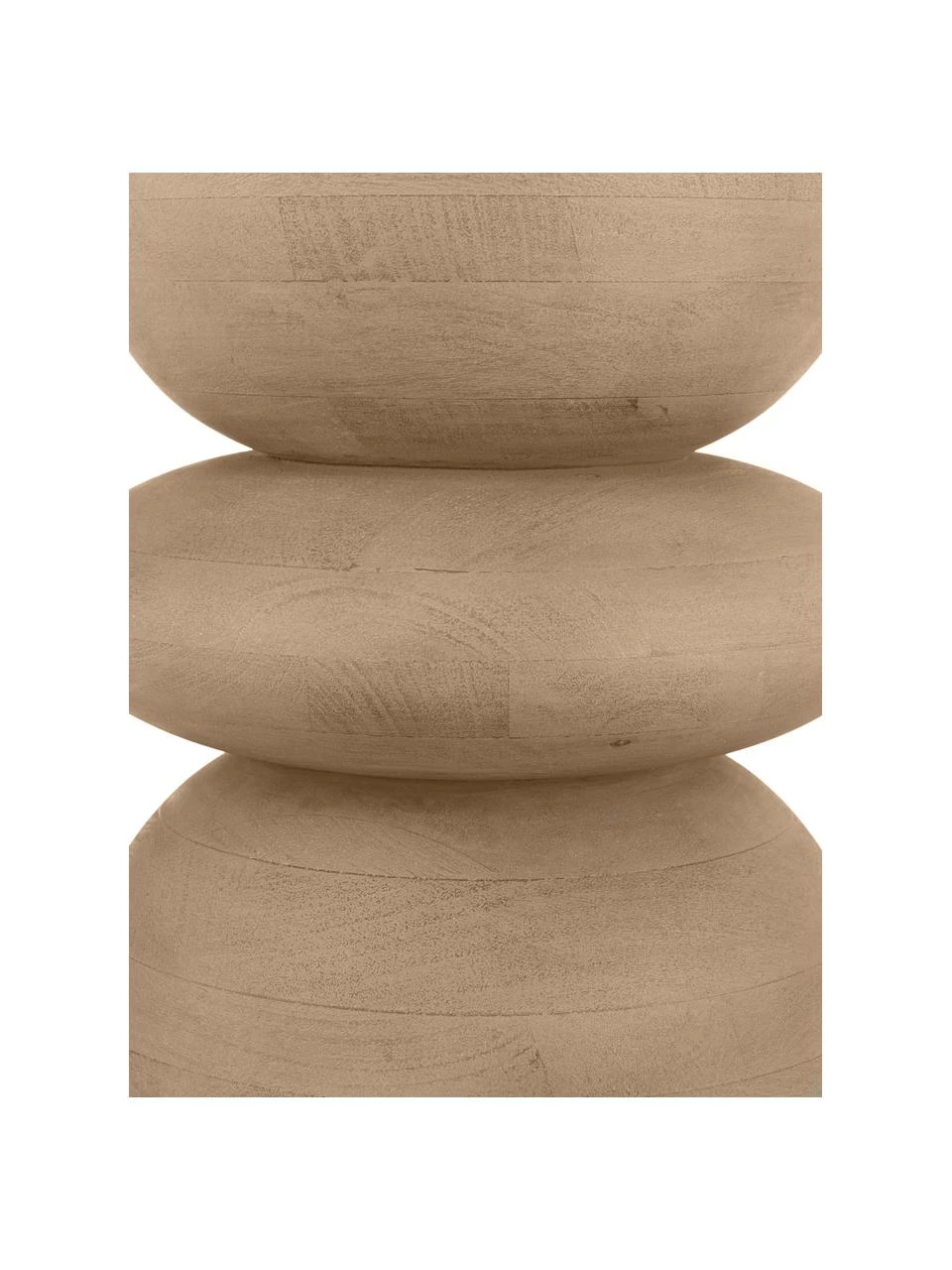 Westwing Collection Beistelltisch Benno aus Mangoholz, Ø 35 x H 50 cm 5 Westwing Collection Beistelltisch Benno aus Mangoholz, Ø 35 x H 50 cm – Bild 5