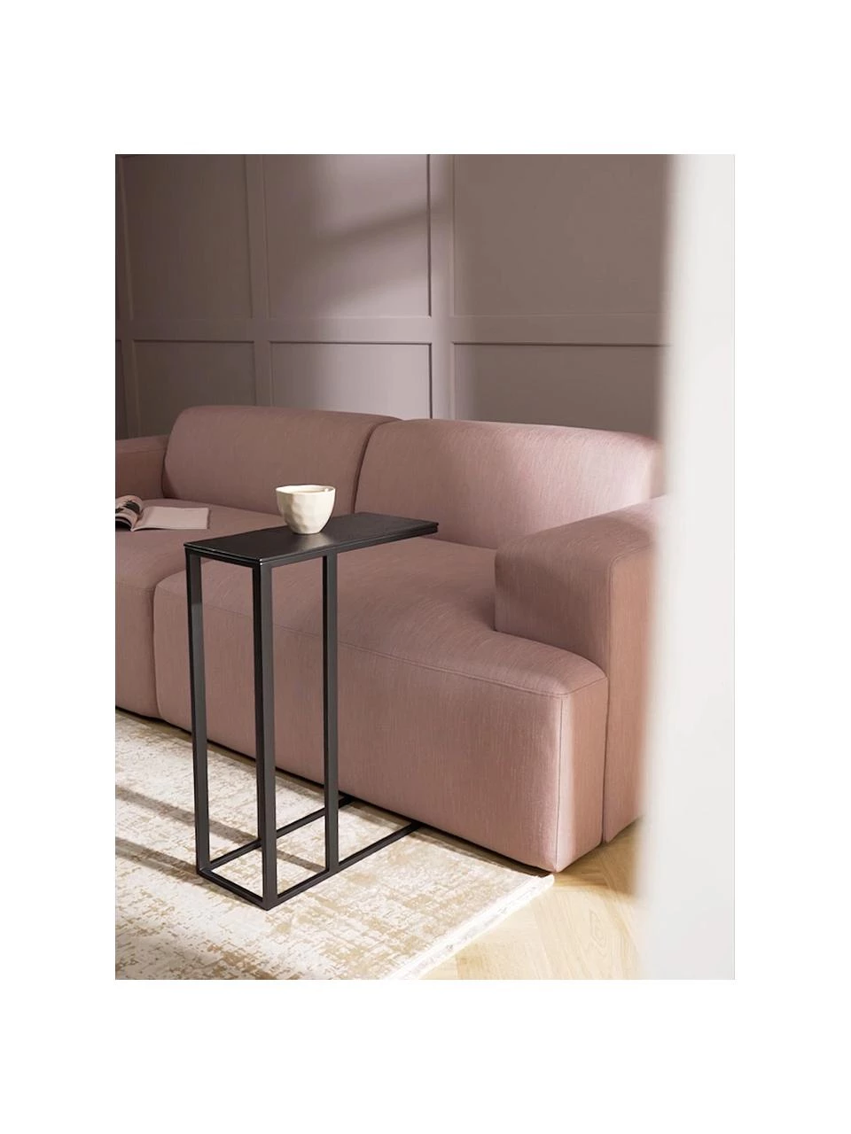 Westwing Collection Beistelltisch Edge im Industrial Design, B 45 x H 62 cm 2 Westwing Collection Beistelltisch Edge im Industrial Design, B 45 x H 62 cm – Bild 2