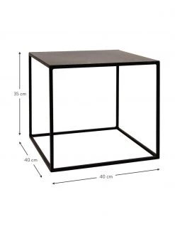 Beistelltisch Expo aus Metall, B 40 x T 40 cm -Schlafzimmer Verkäufe 2022 Beistelltisch Expo aus Metall 3