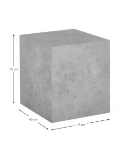 Westwing Collection Beistelltisch Lesley in Betonoptik, B 45 x H 50 cm -Schlafzimmer Verkäufe 2022 Beistelltisch Lesley in Betonoptik 3