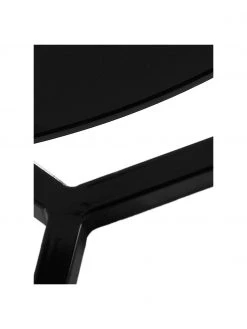 Beistelltisch Raeam mit schwarzer Glasplatte, Ø 50 x H 50 cm -Schlafzimmer Verkäufe 2022 Beistelltisch Raeam mit schwarzer Glasplatte 3