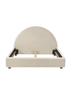 Westwing Collection Bouclé-Polsterbett Ebba in Beige, 140 x 200 cm -Schlafzimmer Verkäufe 2022 Boucle Polsterbett Ebba in Beige 5