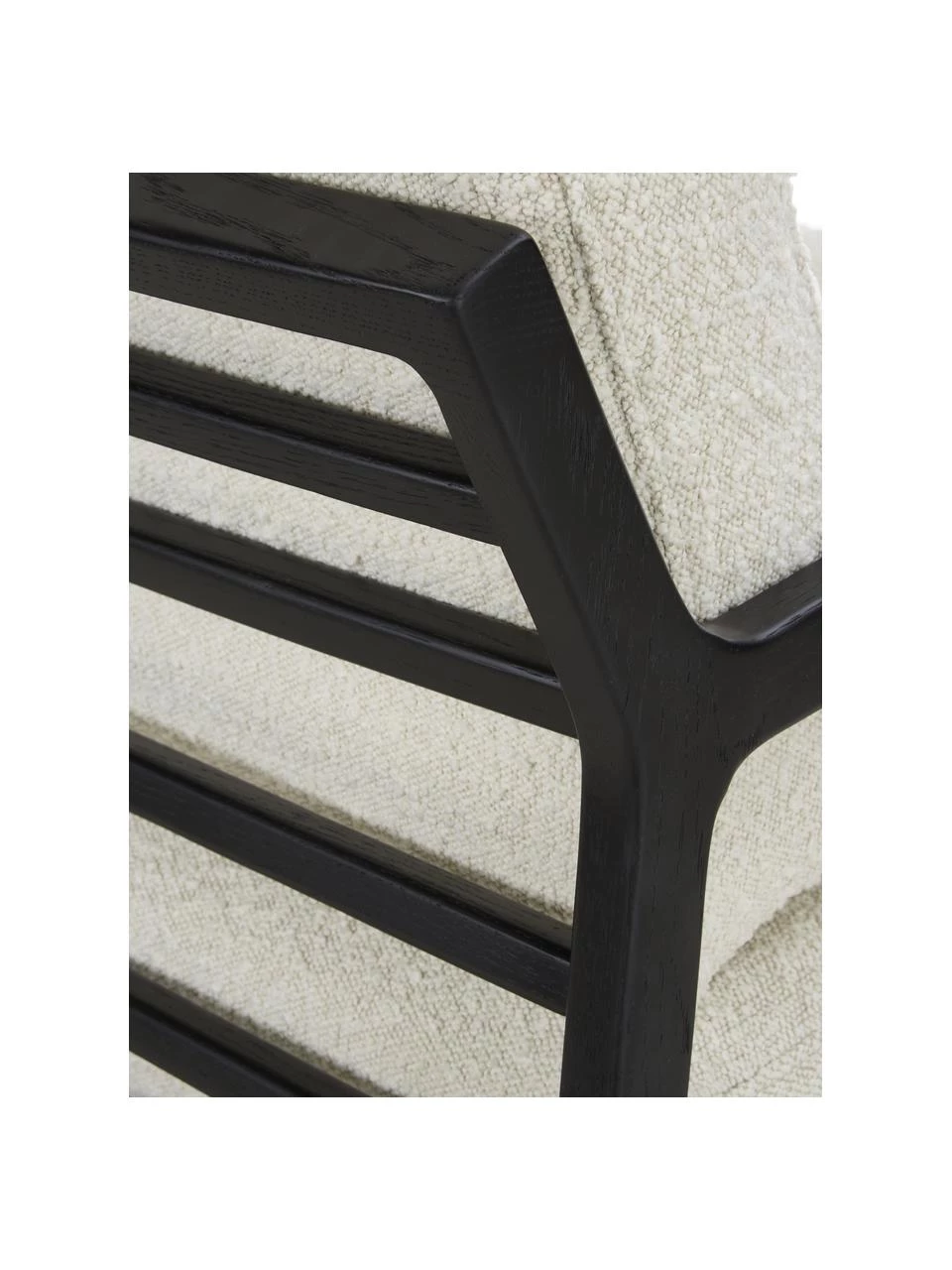 Westwing Collection Bouclé-Sessel Becky aus Eichenholz, B 73 x H 71 cm 6 Westwing Collection Bouclé-Sessel Becky aus Eichenholz, B 73 x H 71 cm – Bild 6