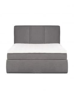 Westwing Collection Boxspringbett Oberon in Anthrazit, 140 x 200 cm, Härtegrad H2 -Schlafzimmer Verkäufe 2022 Boxspringbett Oberon in Anthrazit 5