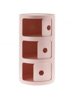 Kartell COMPONIBILI Bio in Rosa, 3 Module, Ø 32 x H 59 cm -Schlafzimmer Verkäufe 2022 COMPONIBILI Bio in Rosa 3 Module 3