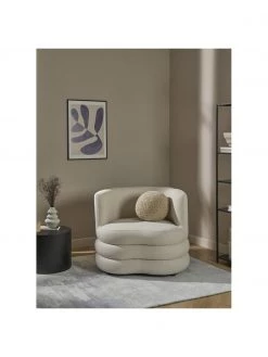 Alex Rivière x Westwing Collection Designer Bouclé-Sessel Solomon in Hellbeige, B 95 x T 80 cm -Schlafzimmer Verkäufe 2022 Designer Boucle Sessel Solomon in Hellbeige 2