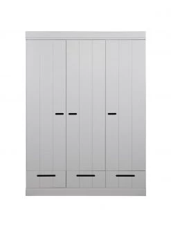 Drehtürenschrank Connect in Hellgrau, 3-türig, B 140 x H 195 cm -Schlafzimmer Verkäufe 2022 Drehturenschrank Connect in Hellgrau 3 turig 5
