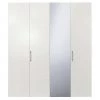 Drehtürenschrank Madison 4-türig mit Spiegeltür, inkl. Montageservice, B 202 x H 230 cm