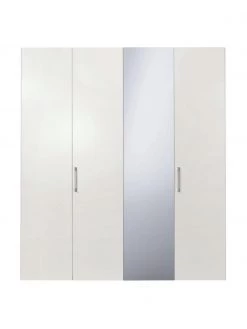 Drehtürenschrank Madison 4-türig mit Spiegeltür, inkl. Montageservice, B 202 x H 230 cm