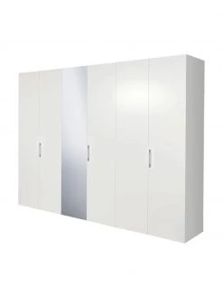 Drehtürenschrank Madison 6-türig mit Spiegeltür, inkl. Montageservice, B 302 x H 230 cm -Schlafzimmer Verkäufe 2022 Drehturenschrank Madison 6 turig mit Spiegeltur inkl Montageservice 2