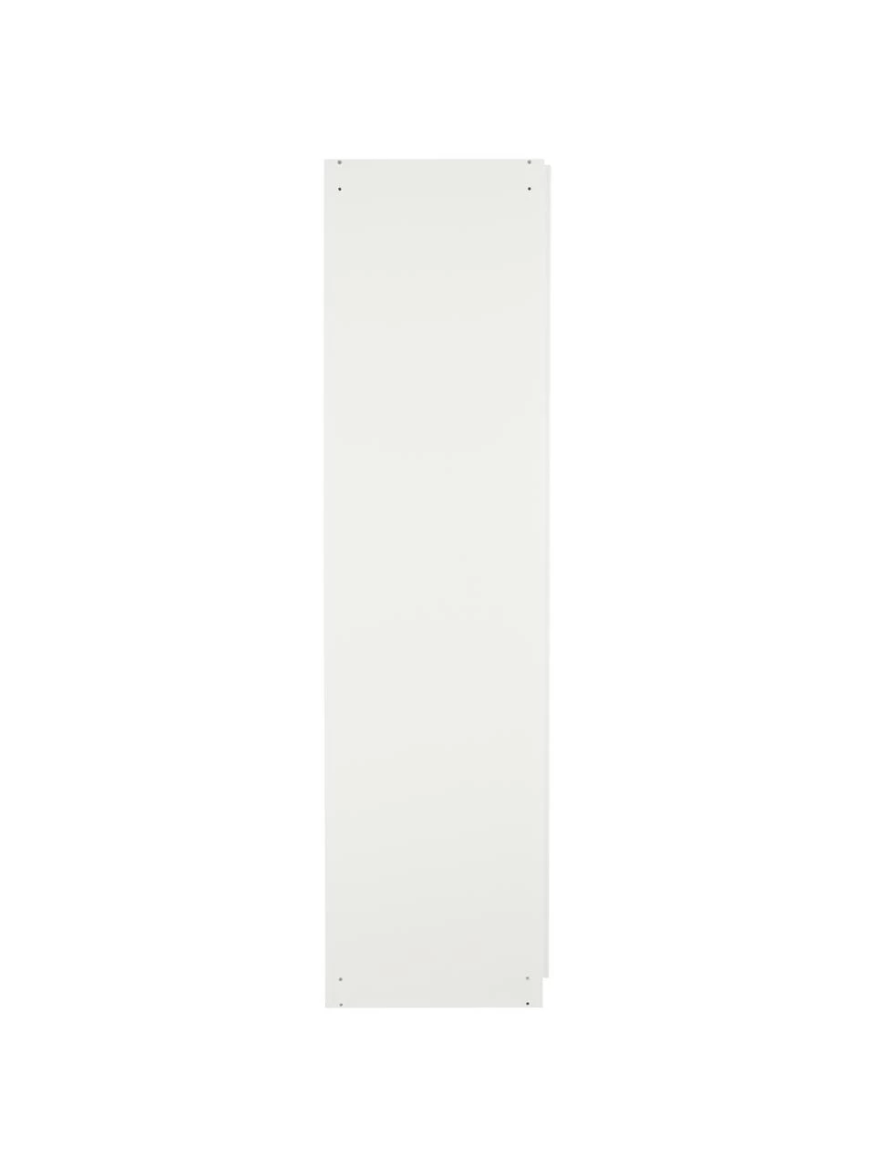 Drehtürenschrank Mia in Weiß, 2-türig, B 91 x H 210 cm 5 Drehtürenschrank Mia in Weiß, 2-türig, B 91 x H 210 cm – Bild 5