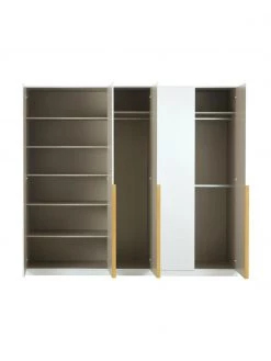 Drehtürenschrank Mia in Weiß, 5-türig, B 226 x H 210 cm 9 Drehtürenschrank Mia in Weiß, 5-türig, B 226 x H 210 cm -Schlafzimmer Verkäufe 2022 Drehturenschrank Mia in Weiss 5 turig 3