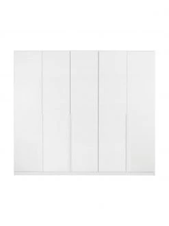 Drehtürenschrank Mia in Weiß, 5-türig, B 226 x H 210 cm -Schlafzimmer Verkäufe 2022 Drehturenschrank Mia in Weiss 5 turig 8