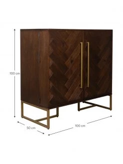 Dutchbone Fischgrät-Barschrank Class mit Akazienholzfurnier, B 100 x H 100 cm 8 Dutchbone Fischgrät-Barschrank Class mit Akazienholzfurnier, B 100 x H 100 cm -Schlafzimmer Verkäufe 2022 Fischgrat Barschrank Class mit Akazienholzfurnier 2