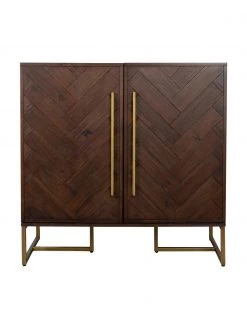 Dutchbone Fischgrät-Barschrank Class mit Akazienholzfurnier, B 100 x H 100 cm 9 Dutchbone Fischgrät-Barschrank Class mit Akazienholzfurnier, B 100 x H 100 cm -Schlafzimmer Verkäufe 2022 Fischgrat Barschrank Class mit Akazienholzfurnier 3