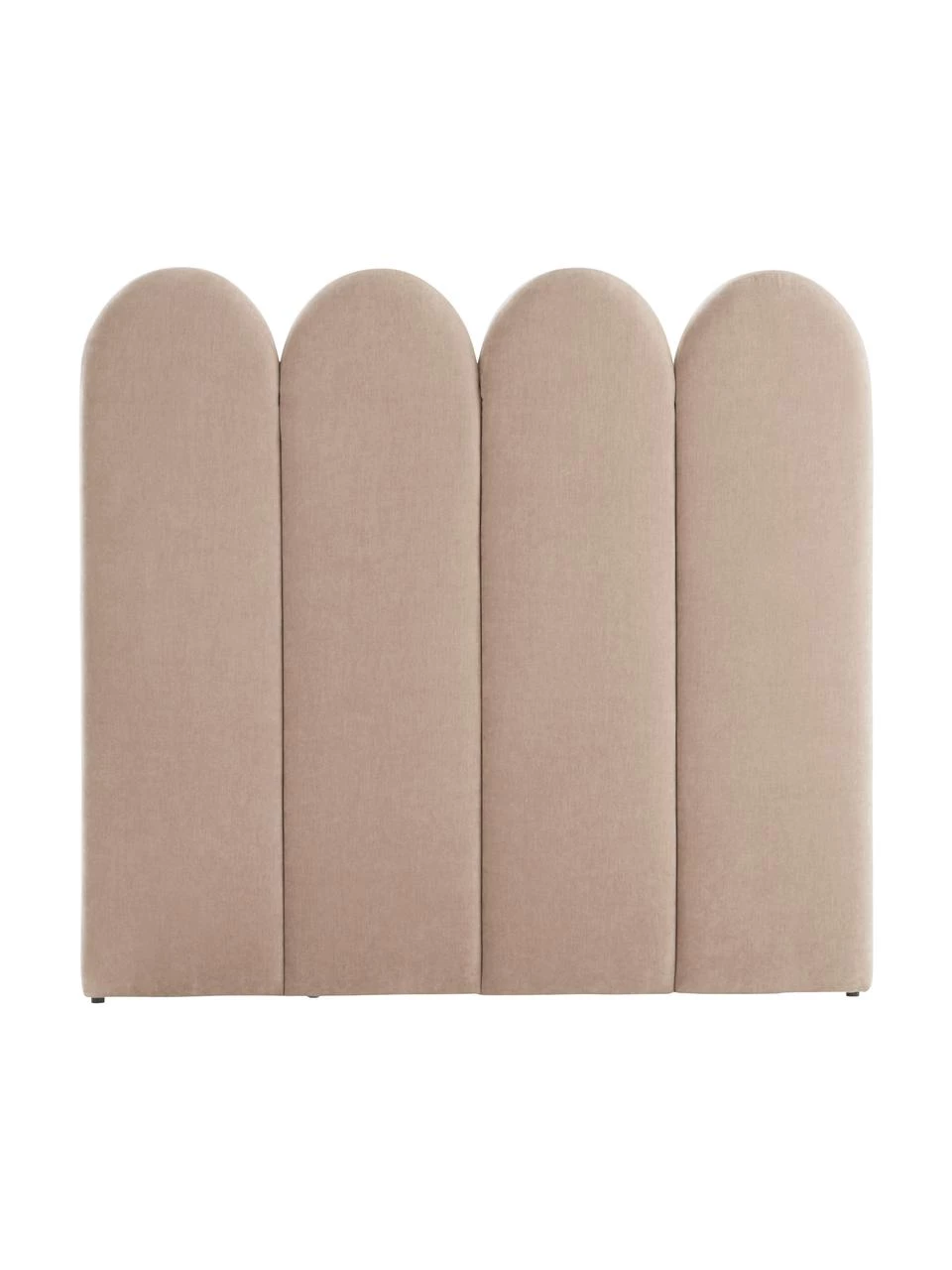 Jotex Gepolstertes Chenille-Kopfteil Miami, B 125 x H 124 cm 4 Jotex Gepolstertes Chenille-Kopfteil Miami, B 125 x H 124 cm – Bild 4