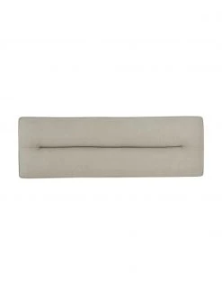 Gepolstertes Kopfteil Sleep in Beige, B 180 x H 60 cm