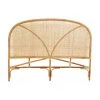 Nordal Handgeflochtenes Rattan Kopfteil Bali, B 180 x H 140 cm