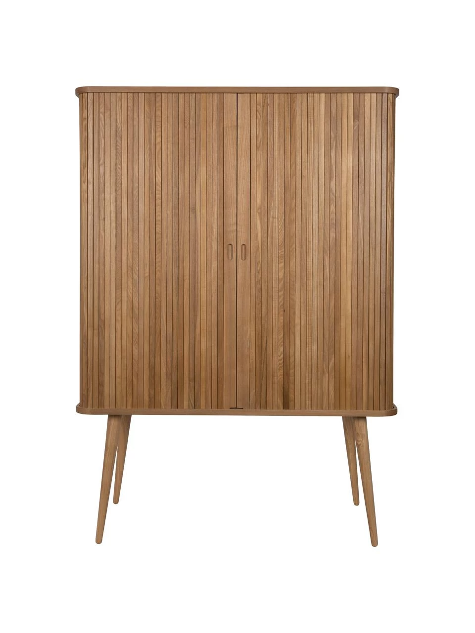 Zuiver Highboard Barbier mit Schiebetür und geriffelter Front, B 100 x H 140 cm 4 Zuiver Highboard Barbier mit Schiebetür und geriffelter Front, B 100 x H 140 cm – Bild 4