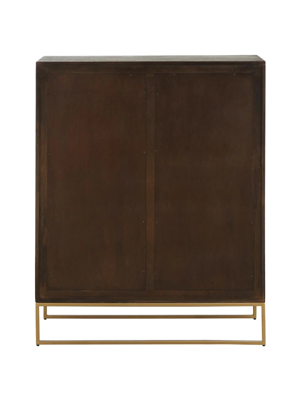 Westwing Collection Highboard Harry aus massivem Mangoholz, B 100 x H 120 cm 5 Westwing Collection Highboard Harry aus massivem Mangoholz, B 100 x H 120 cm – Bild 5