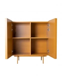 HKliving Highboard Pebble in Orange, B 80 x H 89 cm 10 HKliving Highboard Pebble in Orange, B 80 x H 89 cm -Schlafzimmer Verkäufe 2022 Highboard Pebble in Orange 4