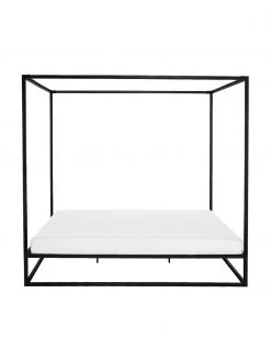 Westwing Collection Himmelbett Belle aus Metall in Schwarz, 160 x 200 cm -Schlafzimmer Verkäufe 2022 Himmelbett Belle aus Metall in Schwarz 3