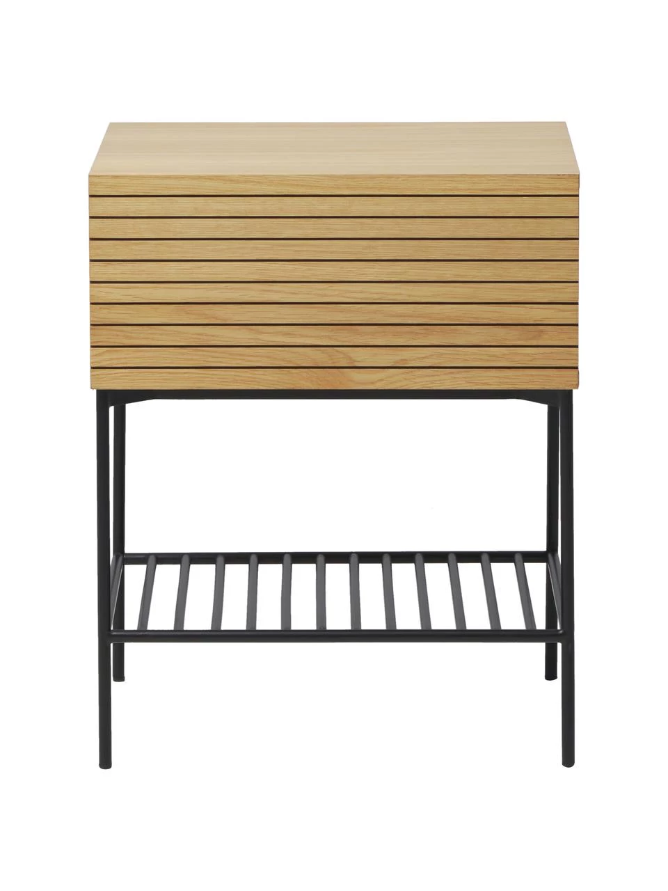 Westwing Collection Holz-Nachttisch Johanna mit Schublade, B 45 x H 56 cm 5 Westwing Collection Holz-Nachttisch Johanna mit Schublade, B 45 x H 56 cm – Bild 5