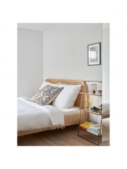 Westwing Collection Holzbett Jones mit Wiener Geflecht, 140 x 200 cm -Schlafzimmer Verkäufe 2022 Holzbett Jones mit Wiener Geflecht 2