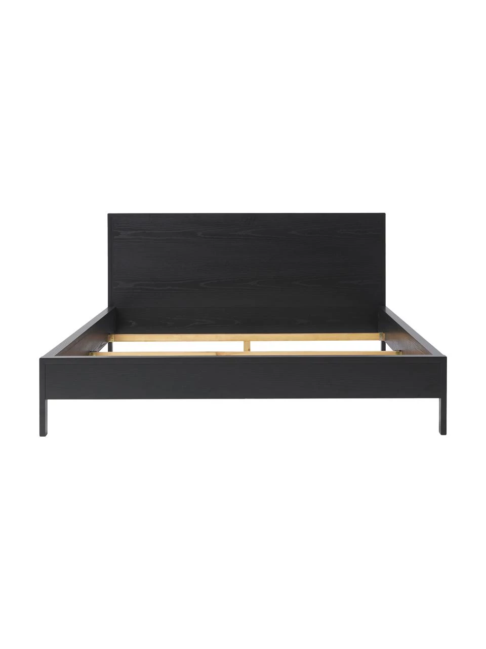 Westwing Collection Holzbett Tammy mit Kopfteil in Schwarz, 140 x 200 cm 6 Westwing Collection Holzbett Tammy mit Kopfteil in Schwarz, 140 x 200 cm – Bild 6