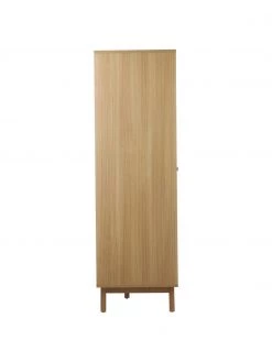 Westwing Collection Kleiderschrank Nathan in Wei&szlig;, 2-t&uuml;rig mit offenen F&auml;chern, B 133 x H 186 cmNur noch wenige verfügbar -Schlafzimmer Verkäufe 2022 Kleiderschrank Nathan in Weiss 2 turig mit offenen Fachern 5