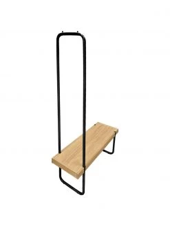 Woodman Kleiderständer Ben aus Holz und Metall, B 90 x H 160 cm -Schlafzimmer Verkäufe 2022 Kleiderstander Ben aus Holz und Metall 3