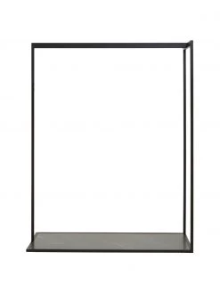 Westwing Collection Kleiderstange Pacey in Schwarz mit Marmor-Optik, B 120 x H 152 cm -Schlafzimmer Verkäufe 2022 Kleiderstange Pacey in Schwarz mit Marmor Optik 3