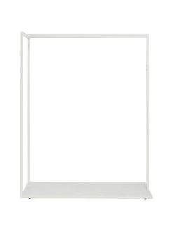 Westwing Collection Kleiderstange Pacey in Weiß mit Marmor-Optik, B 120 x H 152 cm -Schlafzimmer Verkäufe 2022 Kleiderstange Pacey in Weiss mit Marmor Optik 4