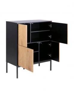 Kommode Seaford aus Holz und Metall, B 80 x H 103 cm -Schlafzimmer Verkäufe 2022 Kommode Seaford aus Holz und Metall 5