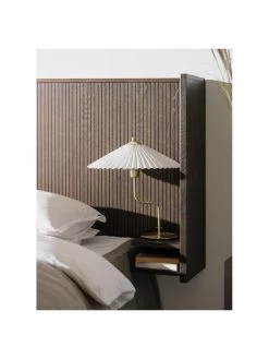 Rowico Kopfteil Redmond aus Eichenholz mit Ablagefläche, B 230 x H 120 cm -Schlafzimmer Verkäufe 2022 Kopfteil Redmond aus Eichenholz mit Ablageflache 2