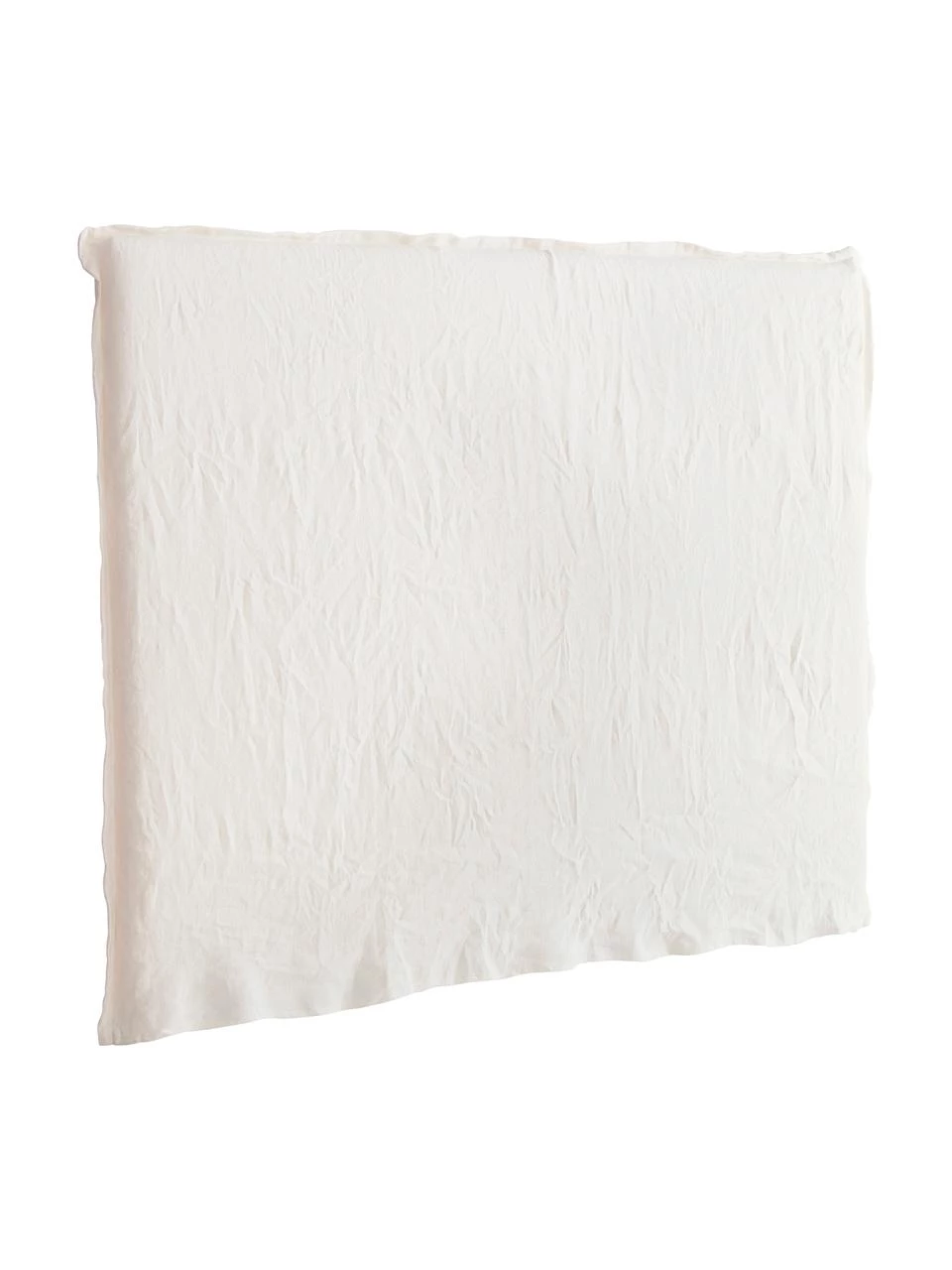 Jotex Leinen-Kopfteil Palma in Weiß, B 160 x H 122 cm 1 Jotex Leinen-Kopfteil Palma in Weiß, B 160 x H 122 cm