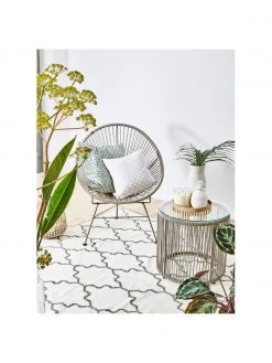 Westwing Collection Loungesessel Bahia aus Kunststoff-Geflecht in Taupe, B 81 x T 73 cm -Schlafzimmer Verkäufe 2022 Loungesessel Bahia aus Kunststoff Geflecht in Taupe 3