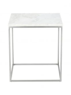 Westwing Collection Marmor-Beistelltisch Alys, B 45 x H 50 cm -Schlafzimmer Verkäufe 2022 Marmor Beistelltisch Alys 10