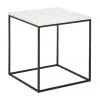 Westwing Collection Marmor-Beistelltisch Alys, B 45 x H 50 cm