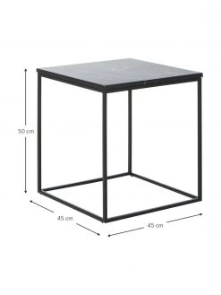 Westwing Collection Marmor-Beistelltisch Alys, B 45 x H 50 cm -Schlafzimmer Verkäufe 2022 Marmor Beistelltisch Alys 20