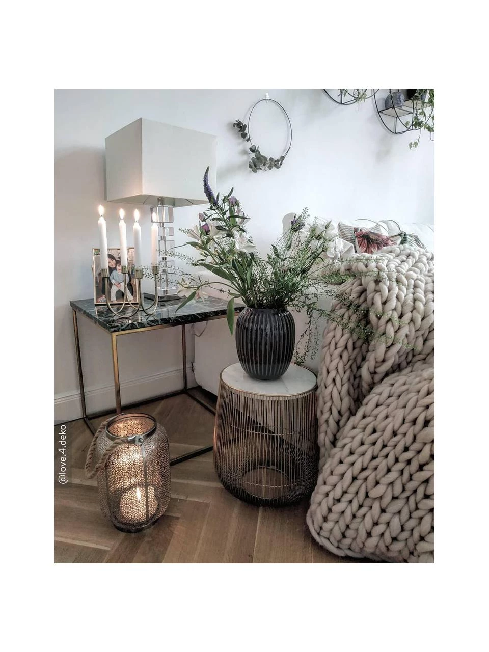 Westwing Collection Marmor-Beistelltisch Alys, B 45 x H 50 cm 2 Westwing Collection Marmor-Beistelltisch Alys, B 45 x H 50 cm – Bild 2