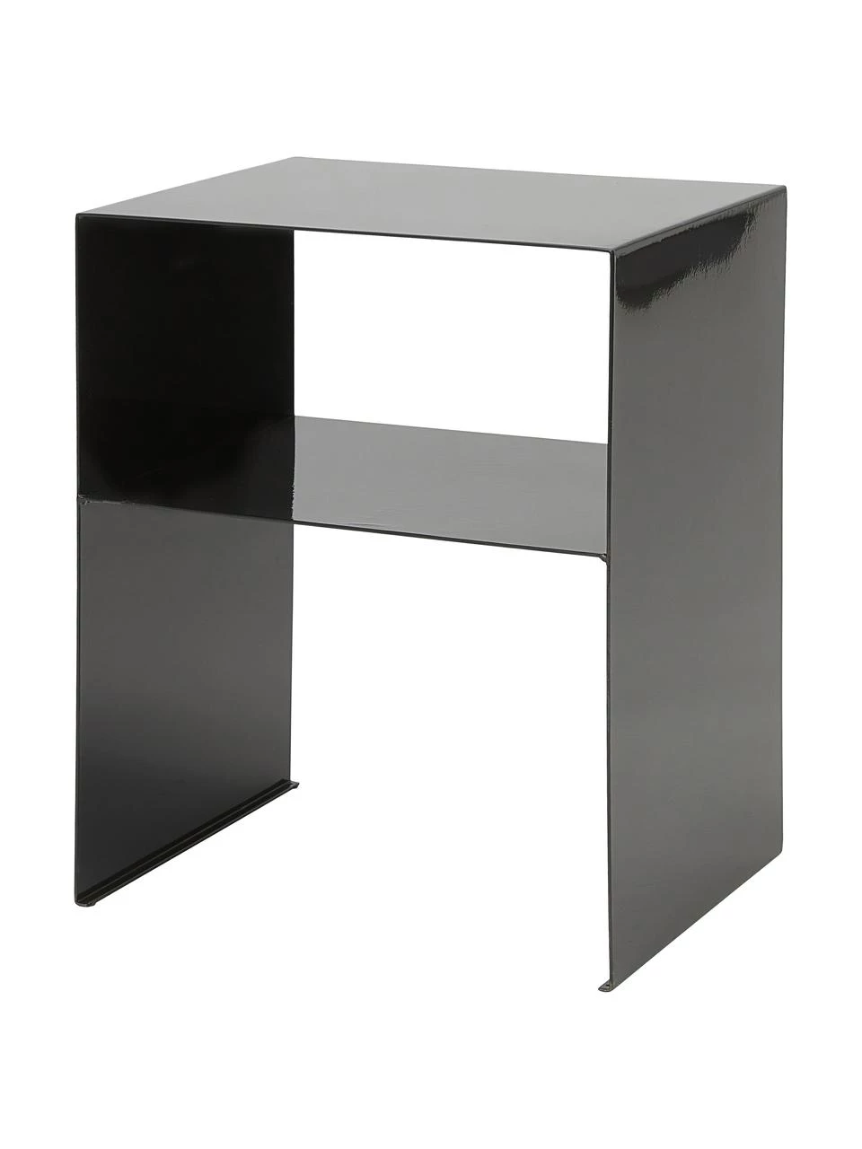 House Doctor Metall-Beistelltisch Fari in Schwarz, B 40 x T 32 cm 1 House Doctor Metall-Beistelltisch Fari in Schwarz, B 40 x T 32 cm