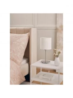 Westwing Collection Metall-Beistelltisch Neptun mit Ablage in Wei&szlig;, B 45 x T 40 cm -Schlafzimmer Verkäufe 2022 Metall Beistelltisch Neptun mit Ablage in Weiss 2