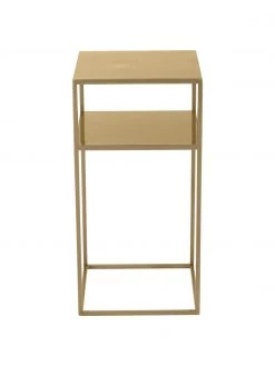 Metall-Beistelltisch Tensio in Messingfarben, B 30 x T 30 cm -Schlafzimmer Verkäufe 2022 Metall Beistelltisch Tensio in Messingfarben 3