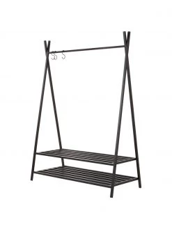 Jotex Metall-Garderobe Preston in Schwarz, B110 x H 150 cm -Schlafzimmer Verkäufe 2022 Metall Garderobe Preston in Schwarz 3