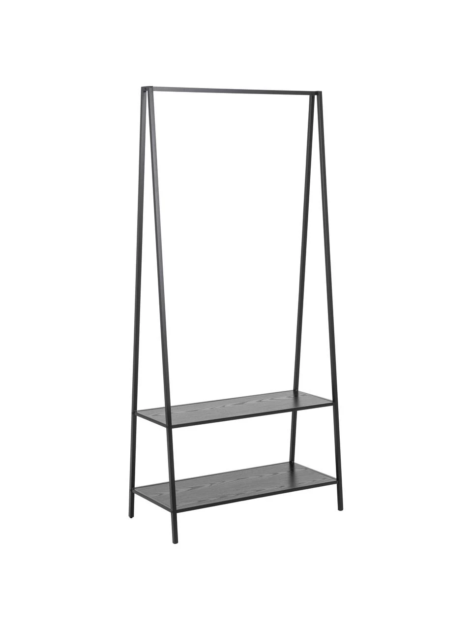 Metall-Kleiderständer Seaford in Schwarz, B 77 x H 165 cm 1 Metall-Kleiderständer Seaford in Schwarz, B 77 x H 165 cm