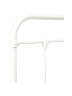 Metall-Kopfteil Industrial in Weiß, B 189 x H 114 cm -Schlafzimmer Verkäufe 2022 Metall Kopfteil Industrial in Weiss 5