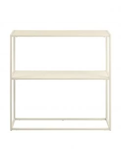 Westwing Collection Metall-Regal Neptun mit Ablage in Beige, B 80 x H 80 cm -Schlafzimmer Verkäufe 2022 Metall Regal Neptun mit Ablage in Beige 5