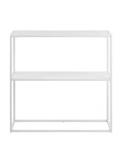 Westwing Collection Metall-Regal Neptun mit Ablage in Weiß, B 80 x H 80 cm -Schlafzimmer Verkäufe 2022 Metall Regal Neptun mit Ablage in Weiss 4