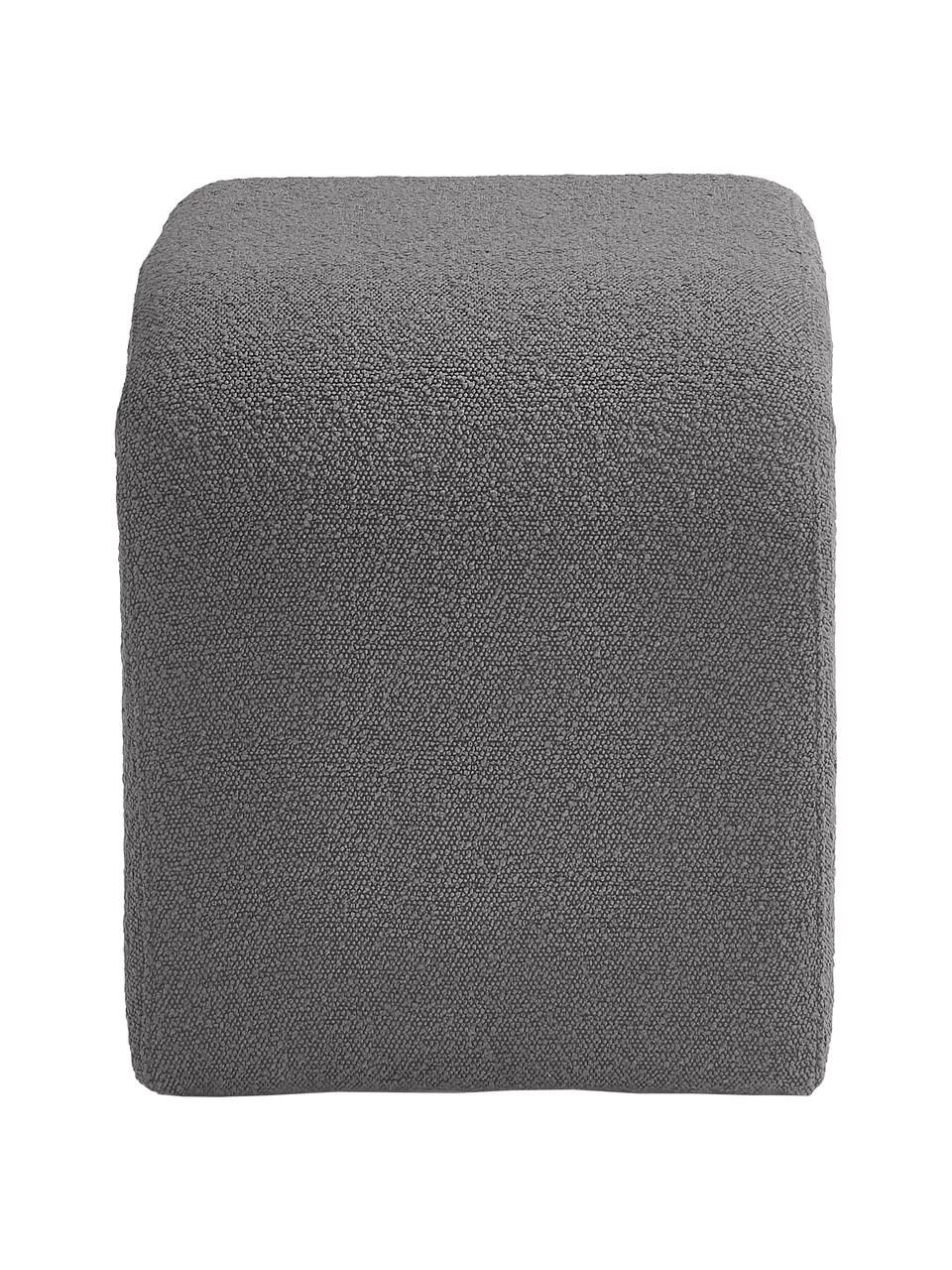 Westwing Collection Moderne Bouclé-Polsterbank Penelope in Grau, B 110 x H 46 cm 5 Westwing Collection Moderne Bouclé-Polsterbank Penelope in Grau, B 110 x H 46 cm – Bild 5